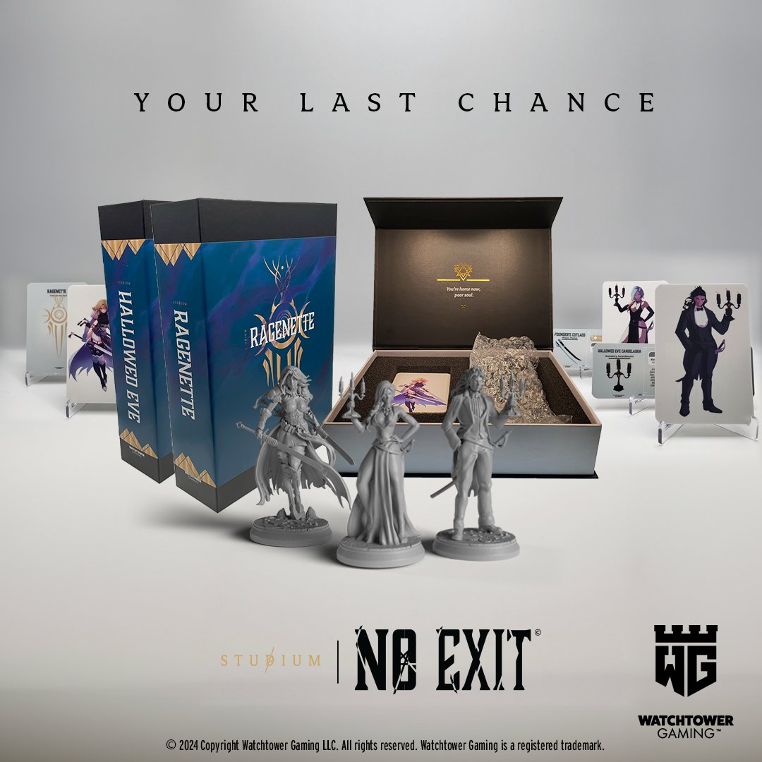 Today is the last day to pick up these gorgeous limited edition resin miniatures. They're shipping now. watchtowergaming.com/shop
#miniatures #limitededition