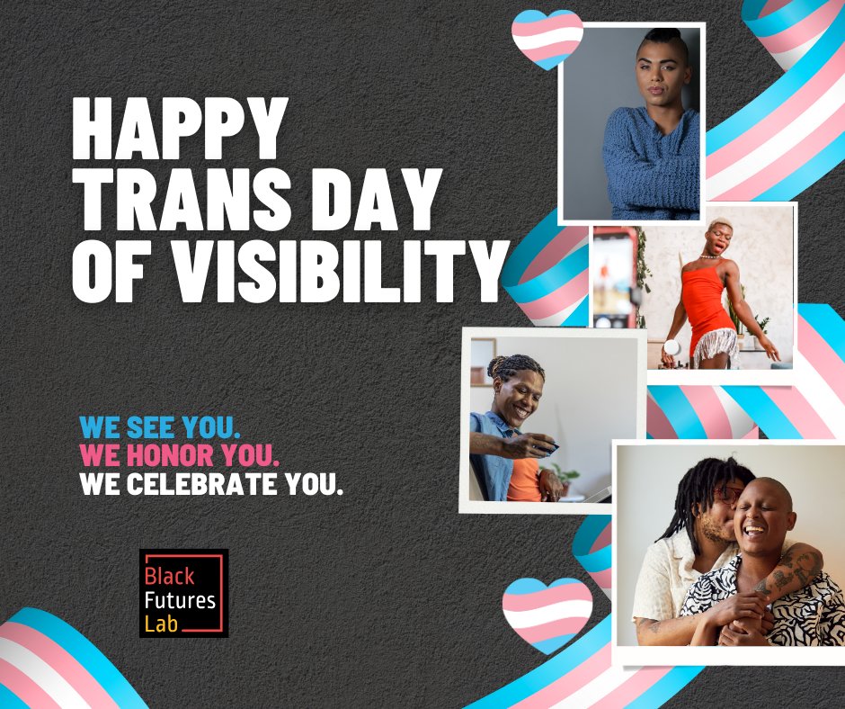 Happy International Trans Day of Visibilaity. Today and every day, protect, support and love trans people. “No pride for some of us without liberation for all of us.”– Marsha P. Johnson #TDOV