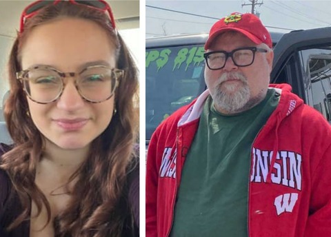 Jenna Newcomb,15, died saving others when a crazed man went on a killing spree in Rockford, IL. Keith Fahrney saved the life of a neighbor, grabbed the killer but was stabbed. We honor both. bit.ly/2u7ziMk #NationalHeroesDay #WhosYourHero (Photos: FB, Keith Fahrney).