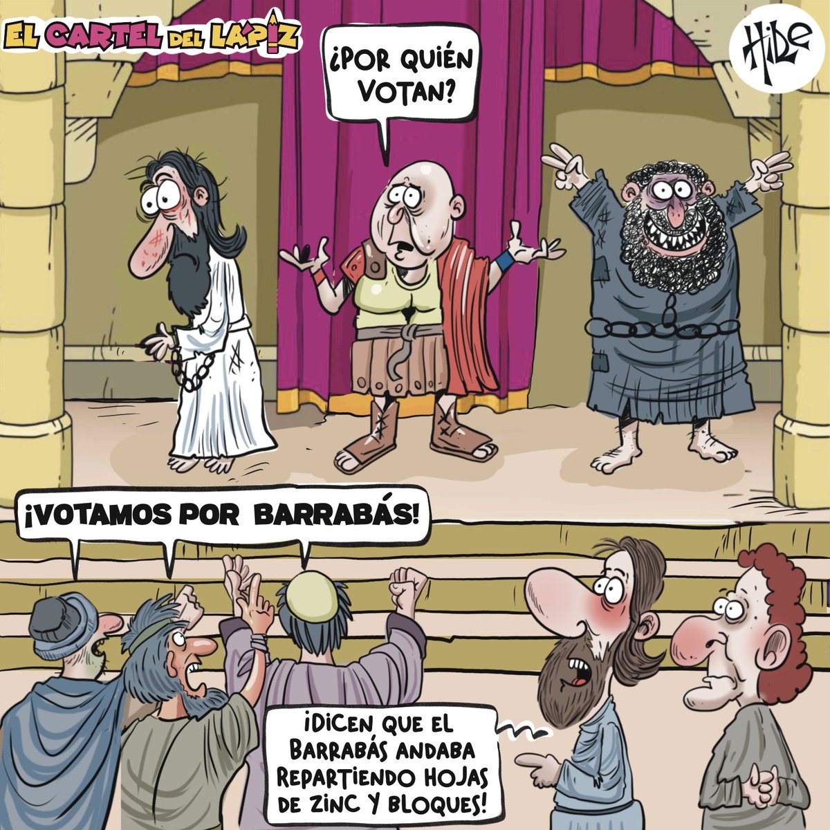 Jajajajajaja...Insuperable...Caricatura de <a href="/hildesucre/">Hilde</a>