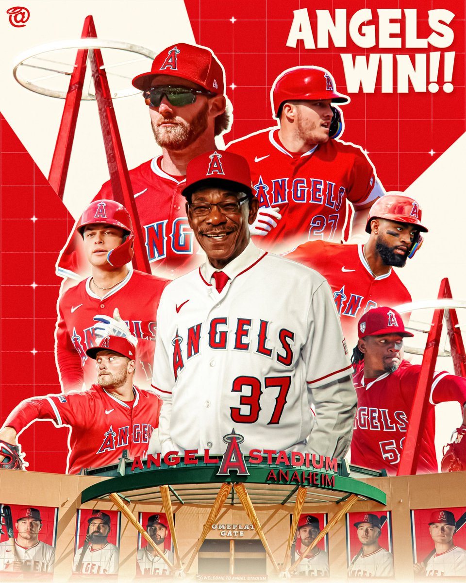 AngelsWin's tweet photo. Hey look, the @AngelsWin!! 

4-1 over the O’s. #RepTheHalo https://t.co/Bvzbb2UZdQ