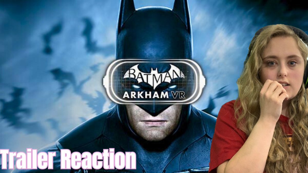 spiggs_gaming's tweet photo. It's the end of March, so what better way to end it, then to show you all one of the games I'll be playing next month: Batman Arkham VR!

https://t.co/2f6tWlBSQu

#YouTube #YouTuber #YouTubeGaming #Batman #BatmanArkham #BatmanArkhamVR #VR #VRGaming #VRGame #VRGaming #GamerGirl https://t.co/44bhTl6PNv