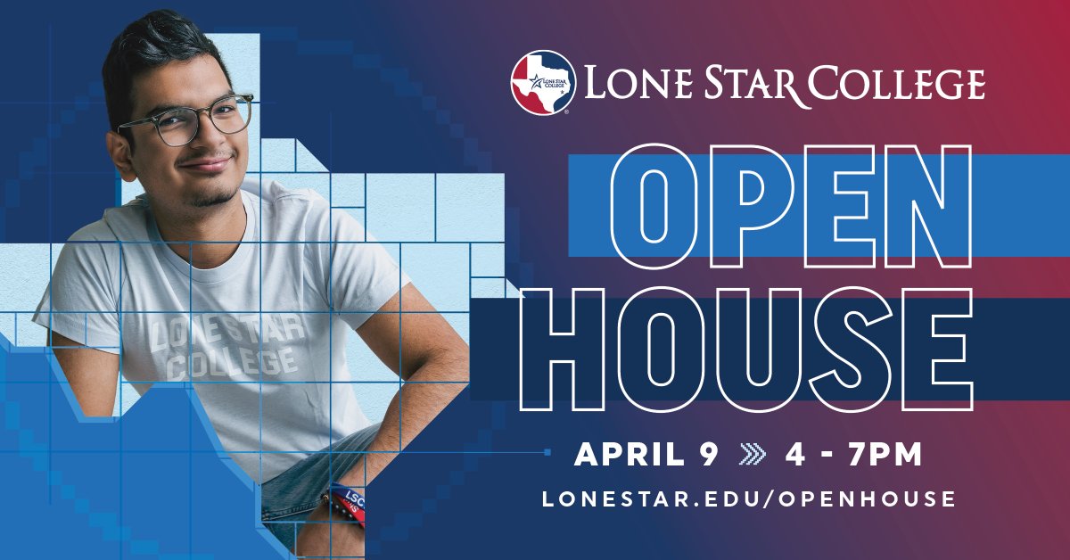 Discover endless possibilities at LSC! Join us on Tuesday, April 9 from 4-7 p.m. at our campuses for an exciting Open House event. Explore top-tier academic programs, cutting-edge workforce training, student clubs, and much more. #LSCOpportunities