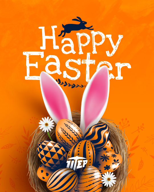 Happy Easter from UTEP Athletics 🐣 #PicksUp