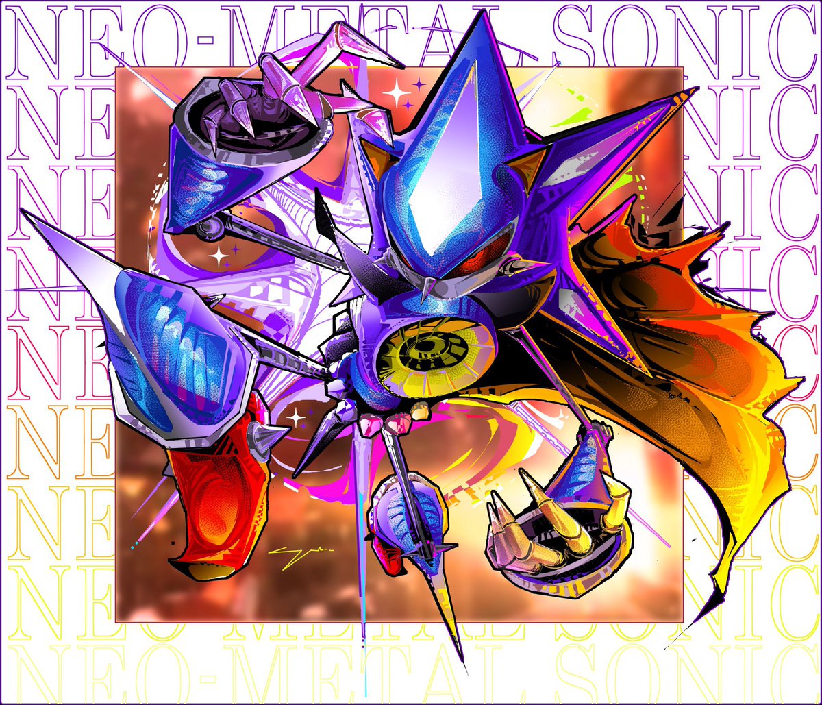 cyber_jick's tweet photo. YO WHO MADE THIS⁉️ THEY MUST LOVE METAL SONIC‼️ https://t.co/X8mNgmmTXZ