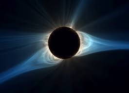 At totality, the Sun's corona (outer atmosphere) is expected to be huge, augmenting the drama of the eclipse.  The Sun will be near a maximum in its 11-year magnetic cycle, leading to the enlarged corona. There should also be plenty of sunspots visible during the partial phases.
