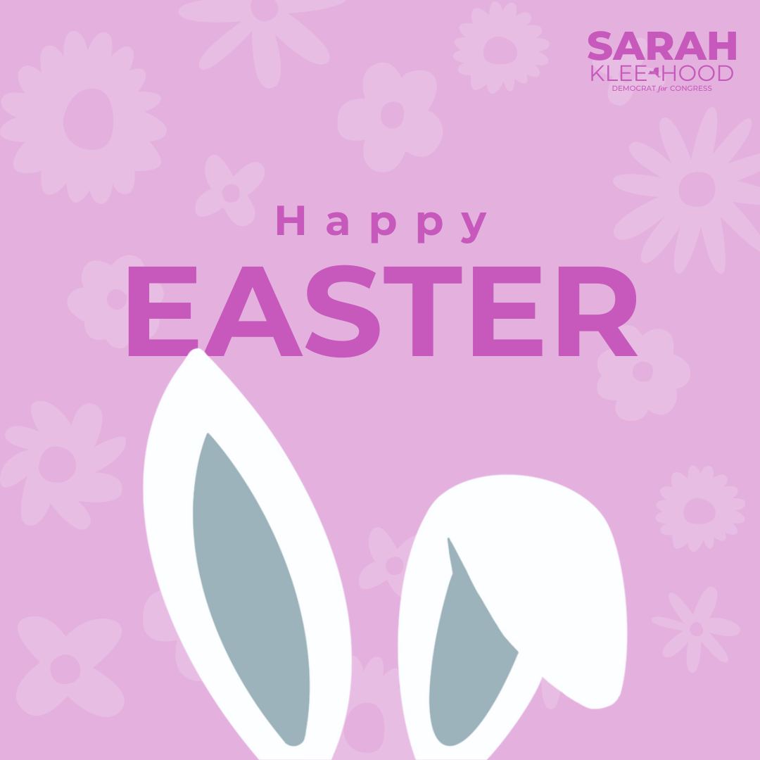 Happy Easter, #NY22! 🌷🐰