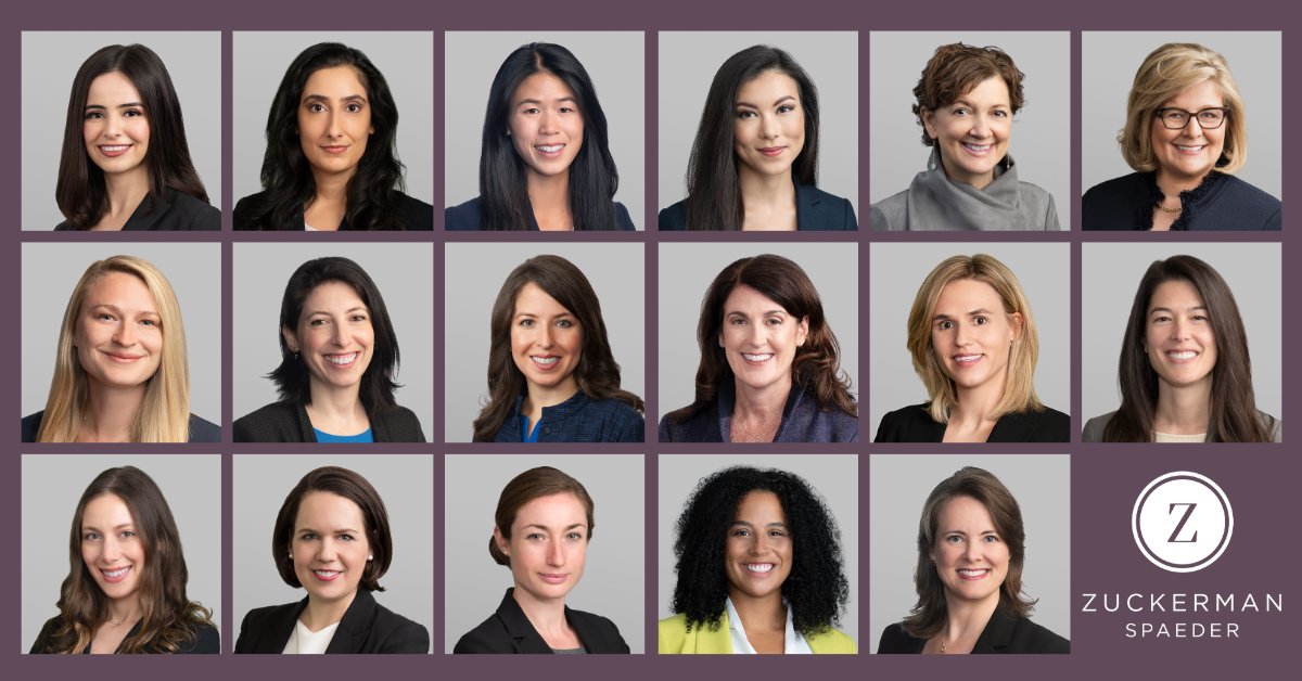 As Women's History Month draws to a close, we express our gratitude to the many women who have contributed to Zuckerman Spaeder's story over the years and celebrate those who will continue to shape the future of the firm. #ZScelebrates #womenshistorymonth #WHM