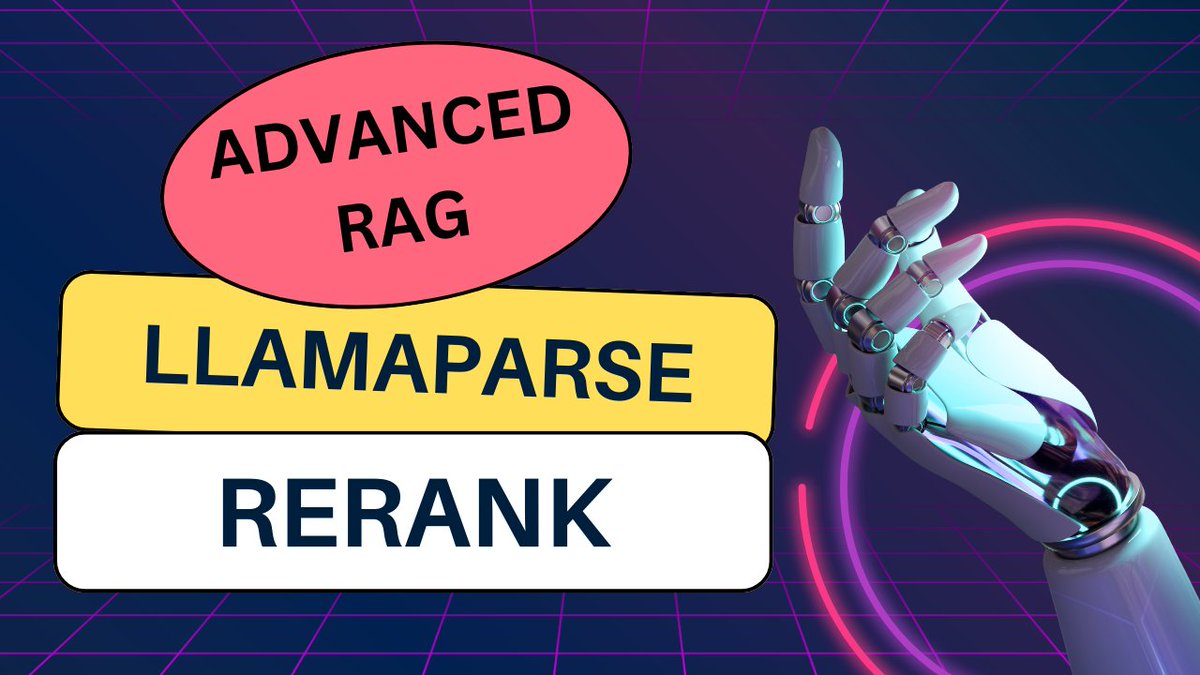 mesudarshan's tweet image. Instead of Garbage In, Garbage Out
Lets use Better Parsed document In, Reranked results Out😎

Uploaded a video about advanced RAG with LlamaParse from @llama_index and Reranker (BAAI/bge-reranker-large)

Video: youtu.be/wCFXae8hiYA

#llamaindex #llamaparse #rerank #openai