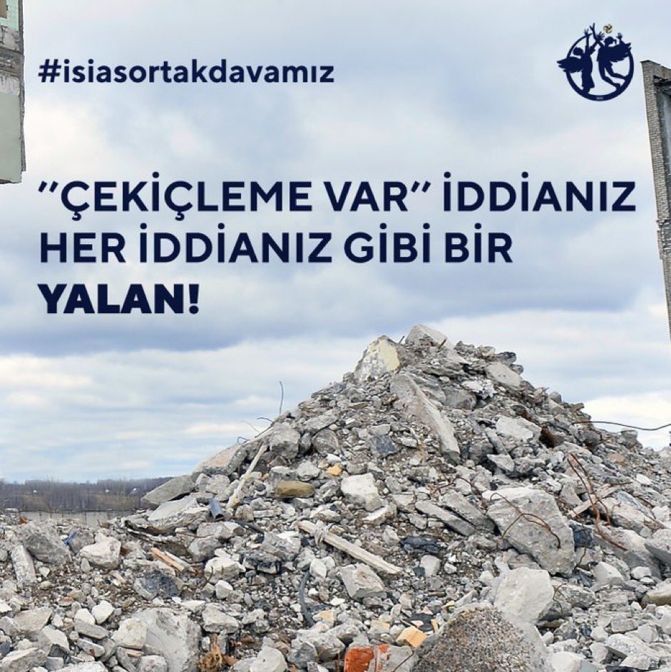 Bazı şeyler çok zor geliyor. Boğazımızda düğüm var bu gece. Adıyaman’da bazı şeyler sizden önce değişmeliydi. Plastik üniversite(!) raporunda kusursuz denilen belediye personeli bunları yapamamalıydı örneğin… #isiasortakdavamız