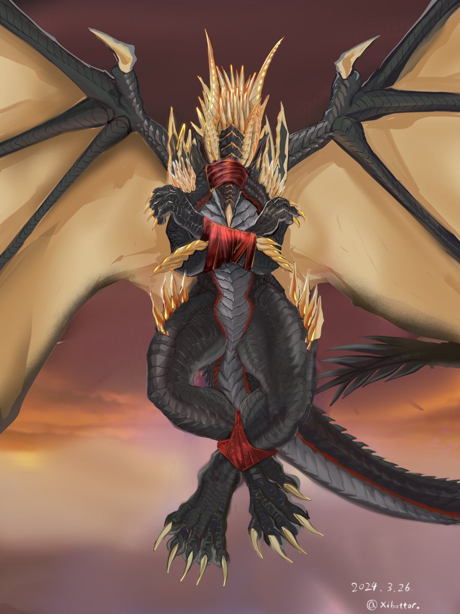 突然看到巴哈姆特有感而发
ps：碧蓝幻想的真的好涩
设主 ：永龙