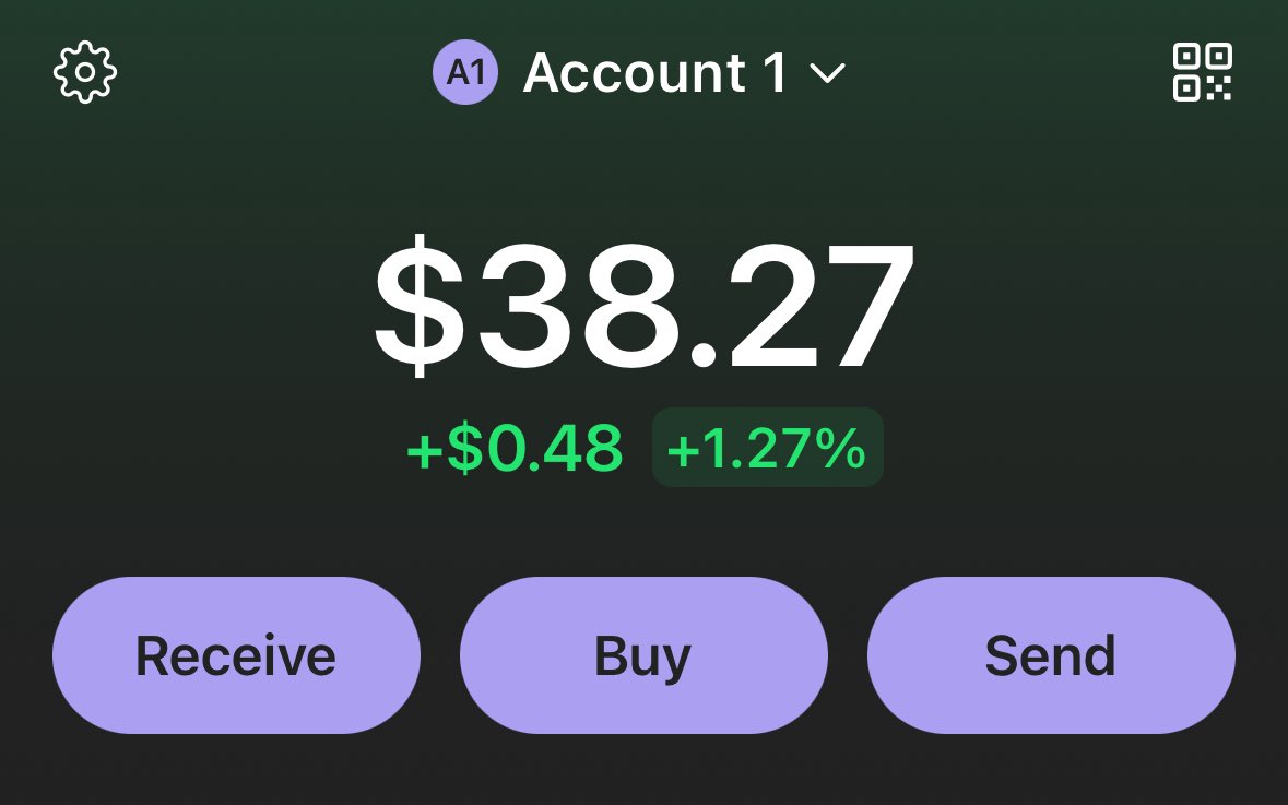 1  hour into my $100 to $1 million challenge.