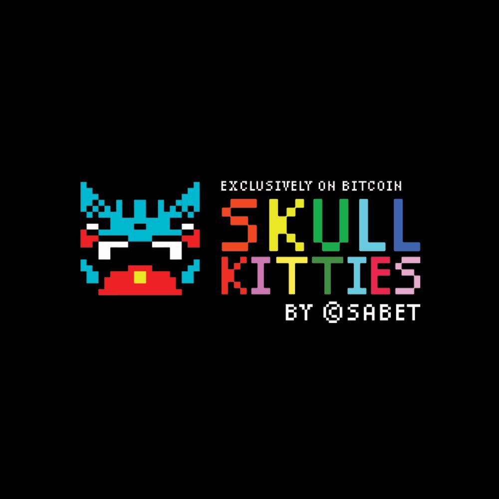 Happy Easter everyone! Have a little gift to my friends and followers. Skull Kitties by <a href="/sabet/">sabet</a> coming to Ordinals in April!

Giveaway! 🔥🔥🔥

I’m giving away 5 WL spots for the mint - it’ll be about $85 + fees

To enter:
1. Follow <a href="/sabet/">sabet</a> 
2. Follow <a href="/Dougie2xx/">Dougie</a> 
3. Like, Retweet