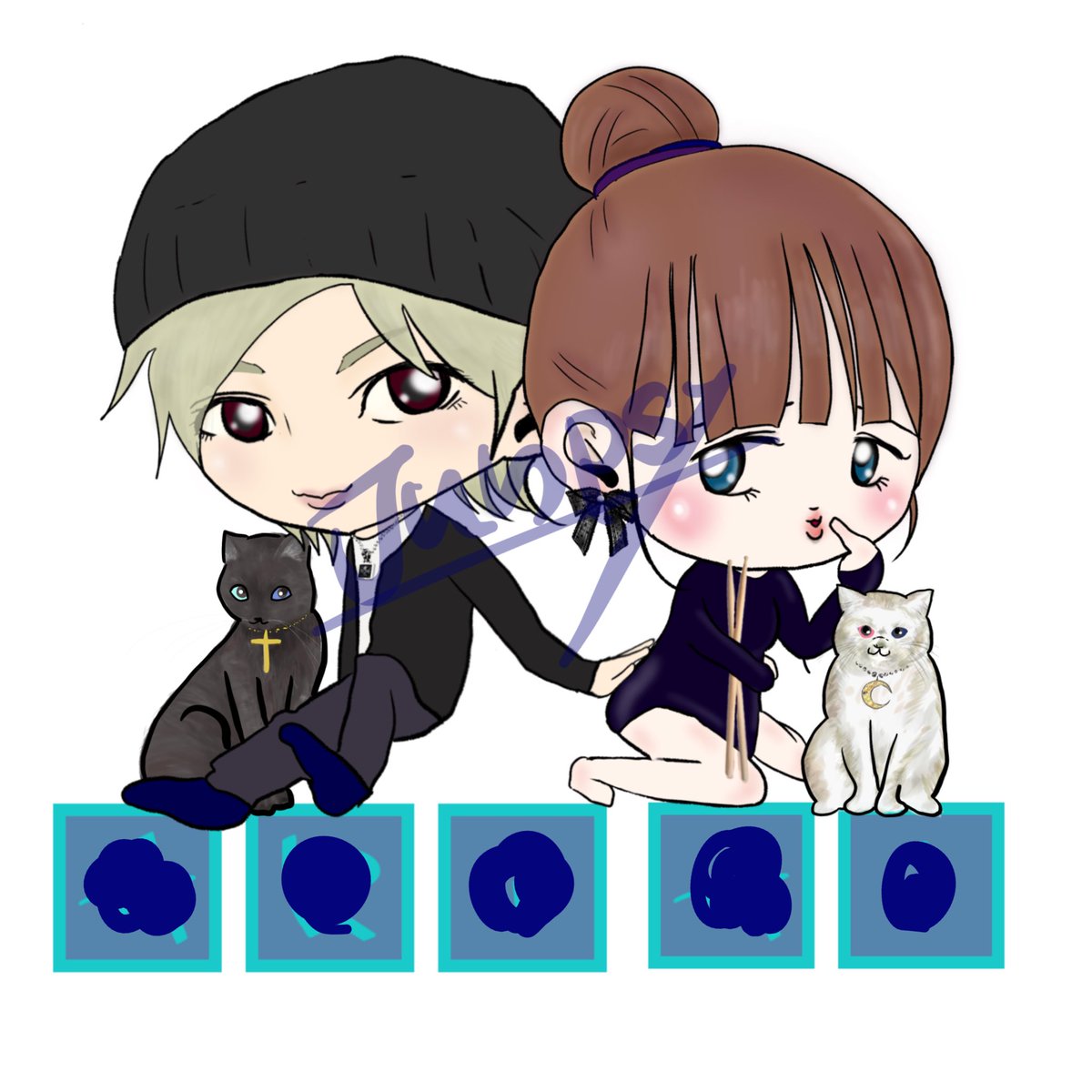 Junxxxgoro's tweet image. ニット着納めかな…
せっかくフリマでポチッた大好きなHollisterのニットは１回で終わった半年後また会いましょう…

甘えん坊に頼まれて描いた
基本はお願いされても描きませんｗ
絵に関しては素人の気分屋なので(っ`👅´c)

 #イラスト  #自作  #Hollister  #セーター着納め  #短足  #ムチムチ