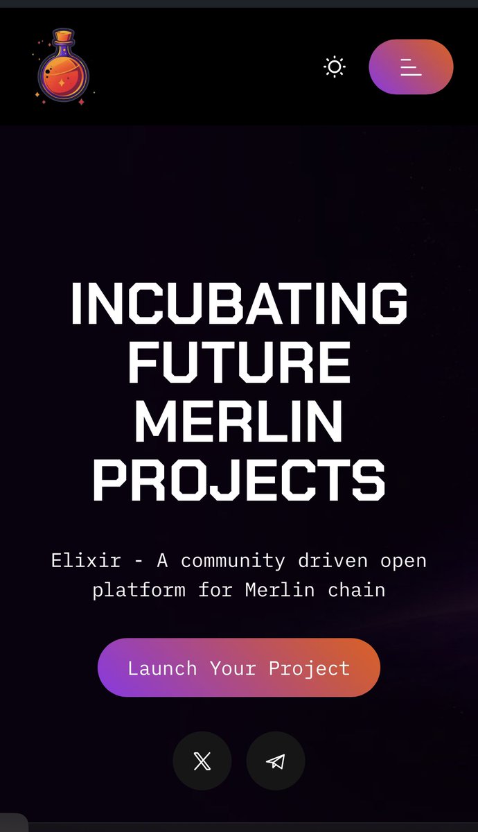 MerlinElixir's tweet photo. Our new website is now updated on Dexscreener! 🔮

We’ve got some exciting news to share with you about a new feature for the launchpad site - stay tuned for updates for $ELXR! 👀

#merlinswap #merlinchain #launchpad #bitcoin #Layer2 

@HuhuCommunity @MerlinSwap @MerlinLayer2 

$HUHU $ELXR $VOYA $MP