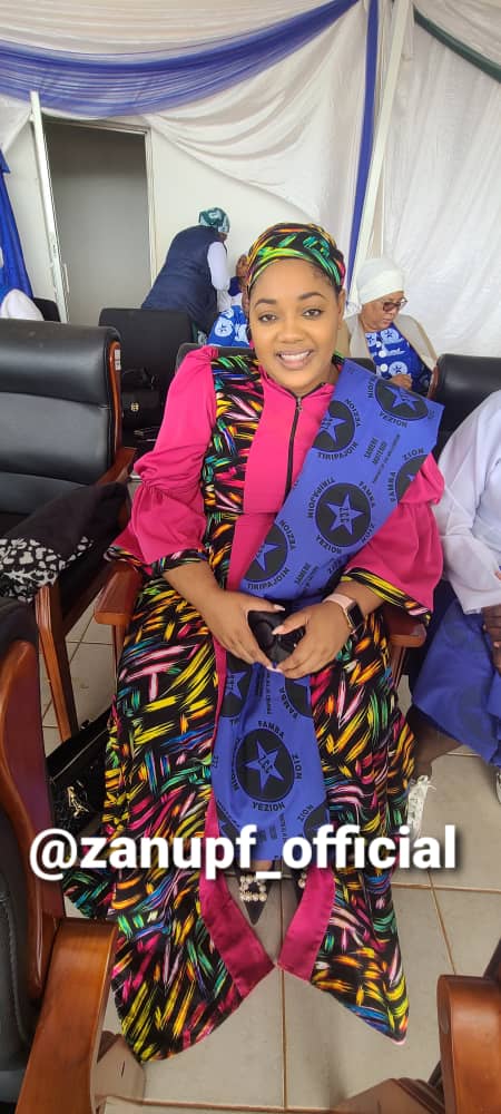 ZANUPF_Official's tweet photo. Foreign Affairs and International Trade Deputy Minister Cde Sheila Chikomo (MP) was among the delegates today at Mbungo Estates where Pres Dr ED Mnangagwa was the Guest of Honour. ZCC members from Zim and outside converged at Mbungo Estates to rededicate their lives to Christ https://t.co/DbIE1QiOdI