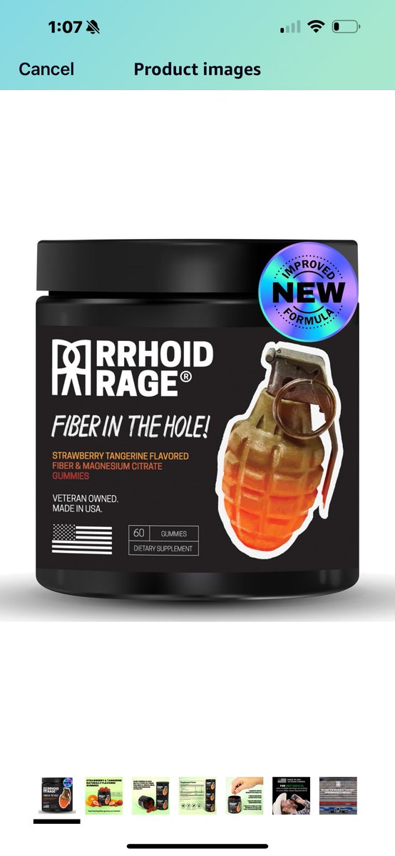 I was looking at fiber supplements and idk about this one, fellas… I want to be regular, I don’t want to be firing off turd grenades.