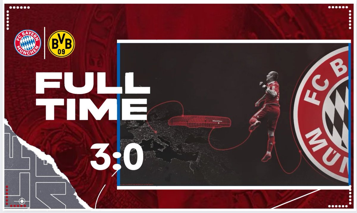 🌟- BAYERN M  -🌟
▪︎ Results Tonight in 🇩🇪 <a href="/TheVFL_/">VFL</a> 

🏆I BUNDESLIGA 🇩🇪
✅️I 3:0 🆚️ DORTMUND
2X⚽️ <a href="/IKunAguero10I/">IKunAguero-10I ⭐🎮 🇸🇮 🇧🇦</a>
⚽️ <a href="/xSmxth/">xSmxth</a>

✅️I 2:1 🆚️ HERTHA
⚽️ <a href="/IKunAguero10I/">IKunAguero-10I ⭐🎮 🇸🇮 🇧🇦</a>
⚽️ <a href="/Dobadinhio1/">Dobadinhio ⭐️⭐️</a>

#EAFC24 
#ProClub
#BayernM
#MiaSanMia