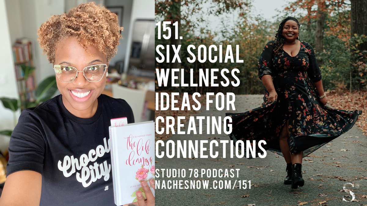 How would you rate your social wellness on a scale of 1-10? If you're looking for ways to make more connections as an adult, listen to episode 151 on The Studio 78 Podcast: bit.ly/3URn4BQ?utm_ca… #socialwellness #womenpodcaster #creativeentrepreneur #wellness