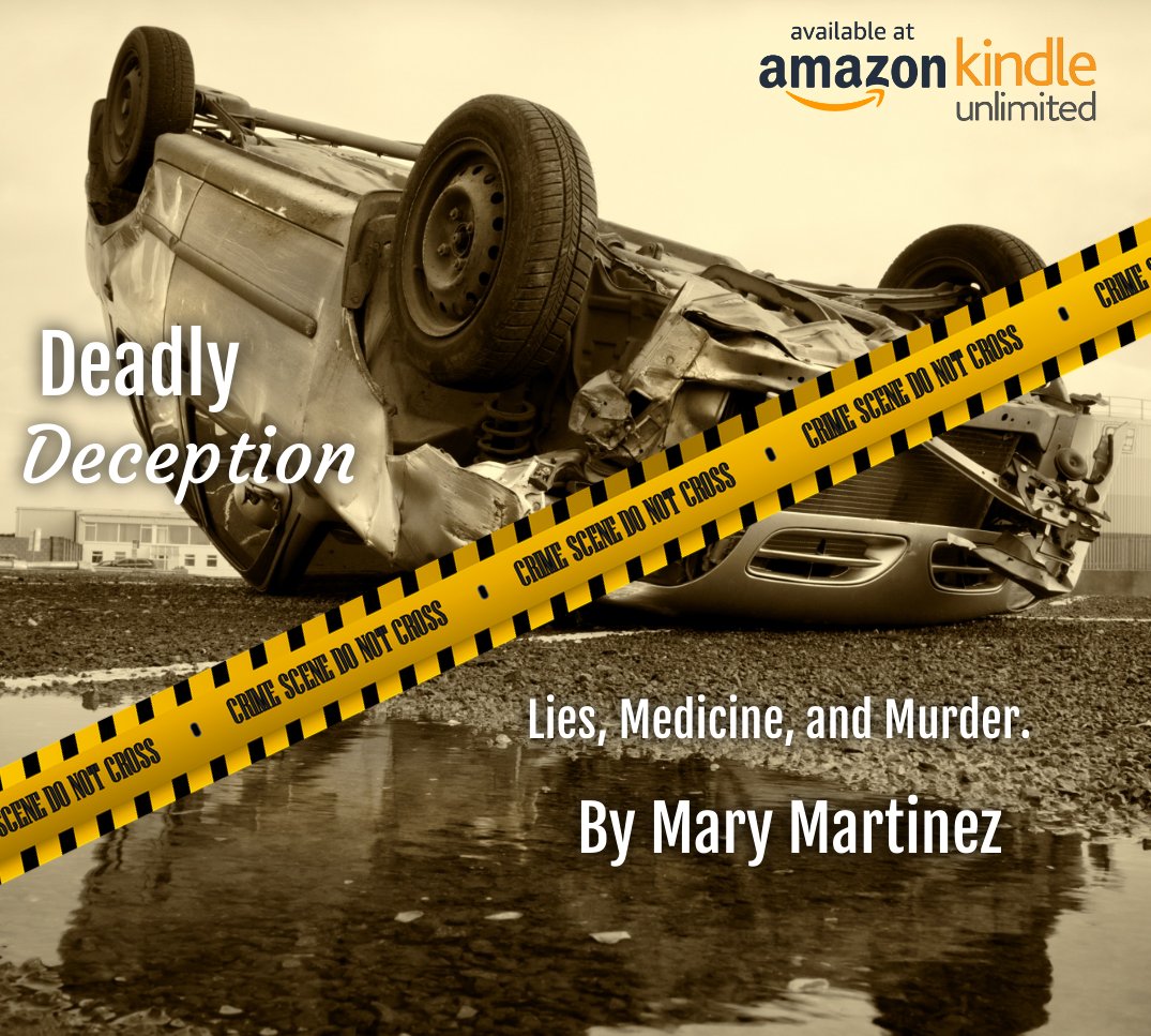 “Deadly Deception is a nail-biting medical thriller I couldn’t put down... it blends medical science, murder, and suspense with many twists and turns you won’t see coming.” #free #Kindleunlimited #ebooks #suspense #readingcommunity #readingcommunityuk amazon.com/dp/B09ZFFNH7Y
