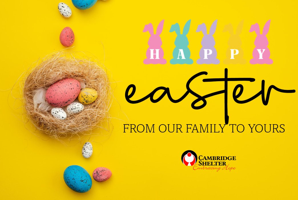 Easter is a symbol of hope and new beginnings. For those are celebrating, may you have a wonderful celebration with family and friends!