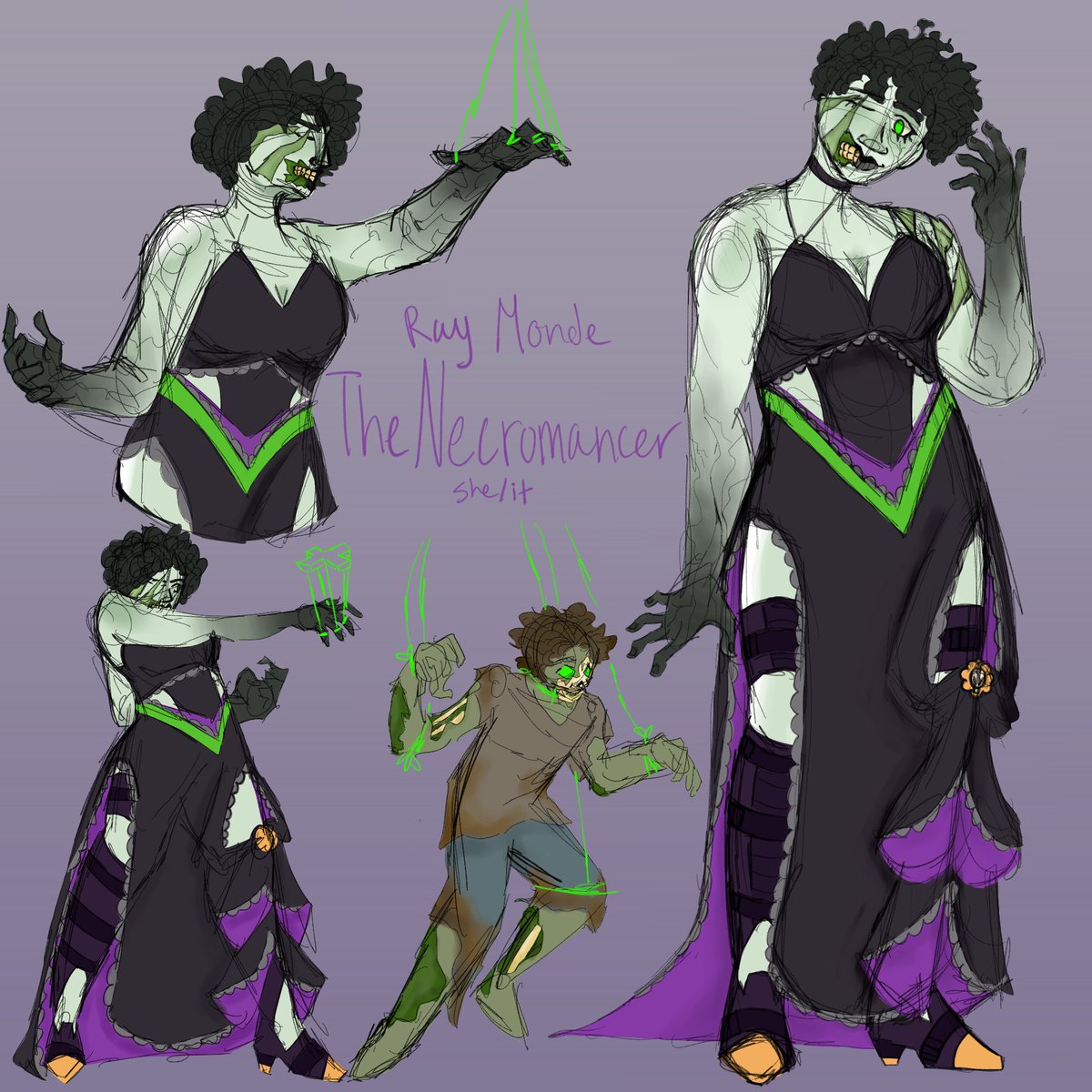 G0ld3n_F1sh_'s tweet photo. Finally gave The Necromancer a design and name💪💪💪💪💪💪 it’s so cool and fucked uppppp I love her
#pdssart #pdoc https://t.co/DQGSlB5wOQ
