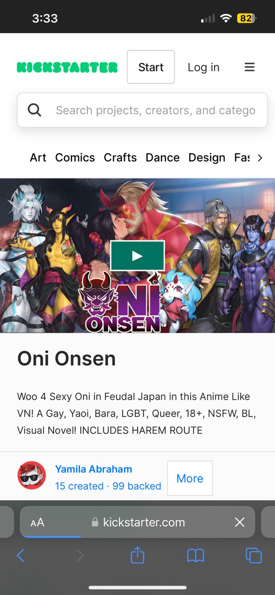 PondLoki39229's tweet photo. If anyone here likes seeing a human get f*cked by an oni, please support this Kickstarter!!
https://t.co/wMJUkZvrLO https://t.co/GtCzPA8kKZ