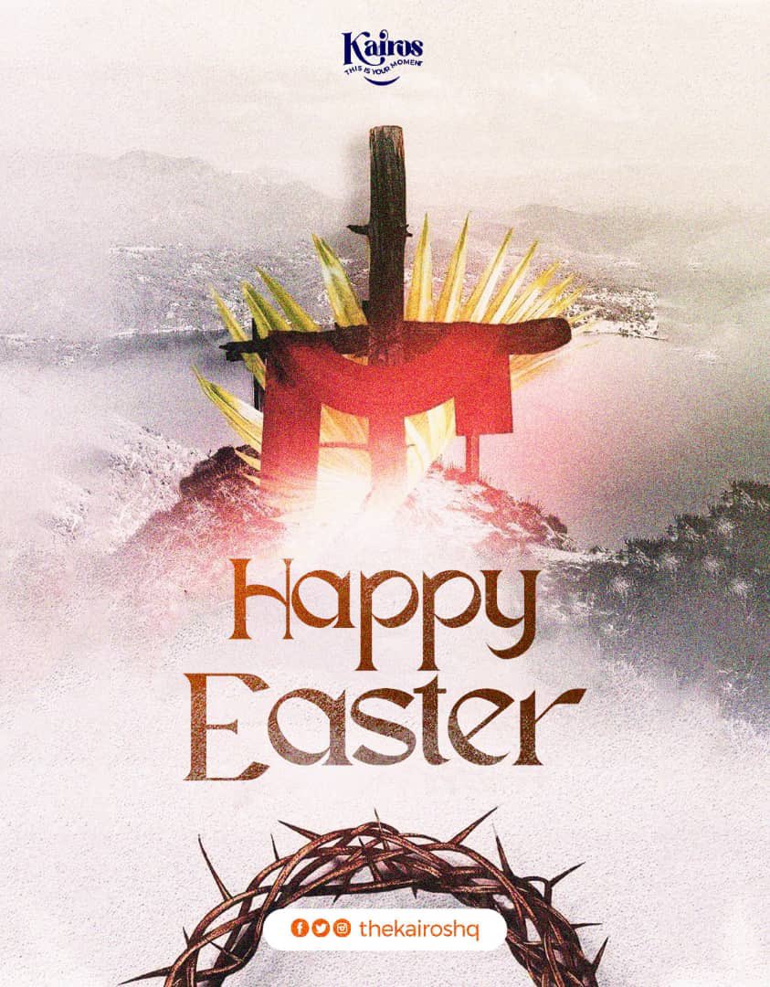 Thekairoshq's tweet photo. Jesus is our perfect example of perseverance, growth mindset, tenacity, focus, consistency, and love. On this resurrection Sunday, let's make a conscious effort to live above the limitations of our minds and follow His example.
 Happy Easter Sunday! https://t.co/riyrvgZH1m