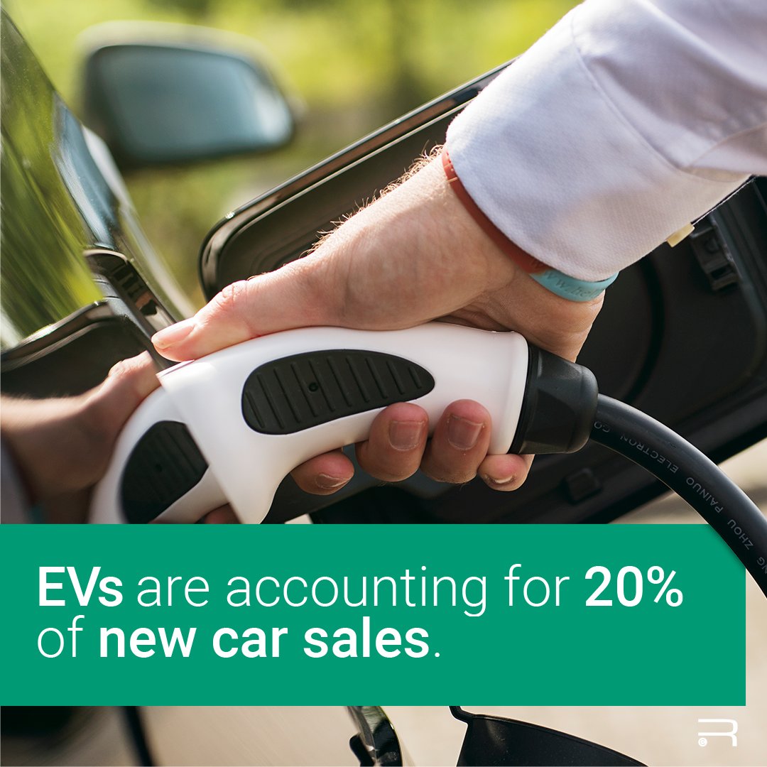 Calling all electricians! ⚡🔌

Did you know that, as of August 2023, Electric Vehicles accounted for a whopping 20% of new car sales?

The demand is only increasing, become an EV Installer today: bit.ly/49Jyv5N

#Replenishh #EVs #ElectricVehicles #EVChargingInstaller