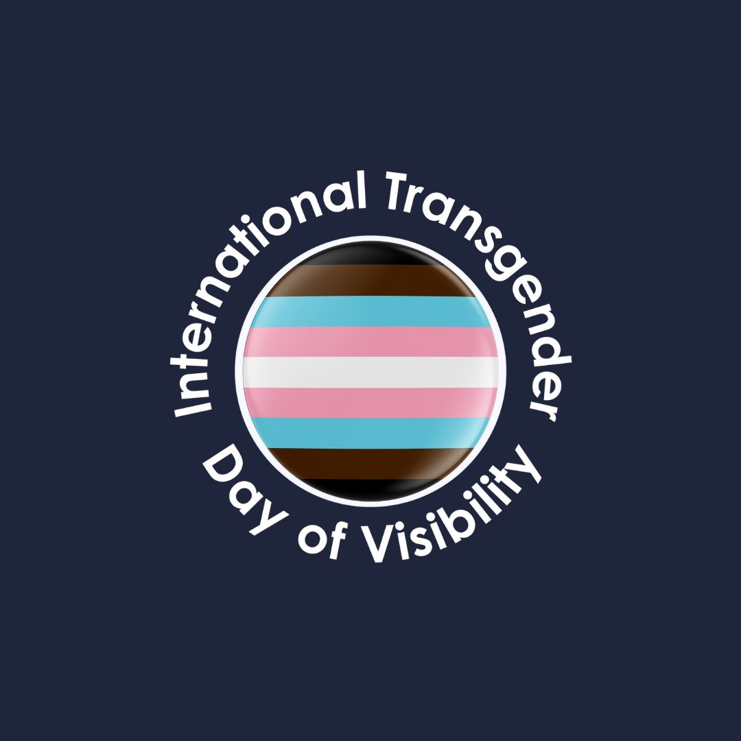 Happy #TransDayofVisibility. 🏳️‍⚧️