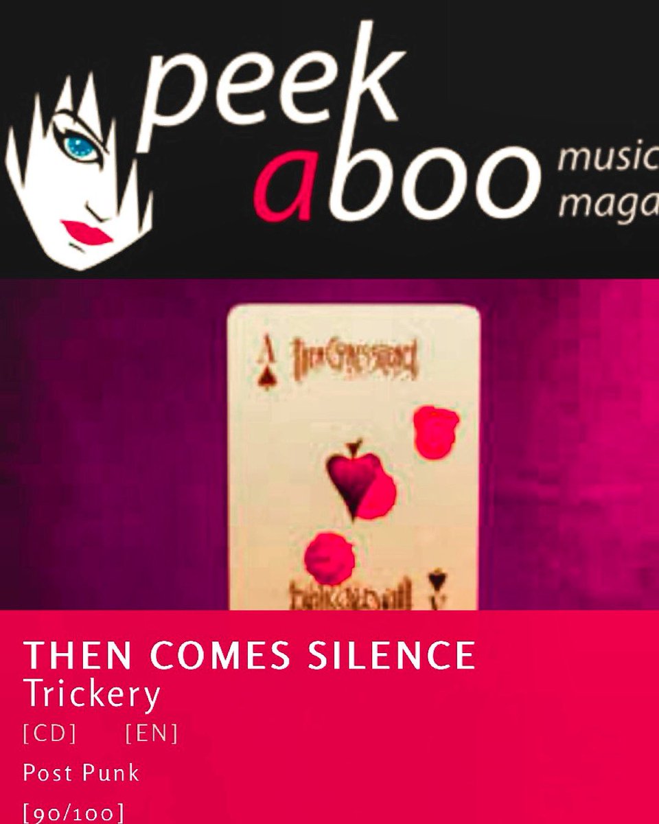 Trickery’ 90/100 in Peek-a-Boo Magazine ! ⭐️⭐️⭐️⭐️⭐️⭐️⭐️⭐️⭐️ Review in 🇬🇧 “Like opening a treasure chest, the album reveals dazzling gems that dazzle the senses alongside more intricate, understated pearls.” Link: peek-a-boo-magazine.be/en/reviews/the…