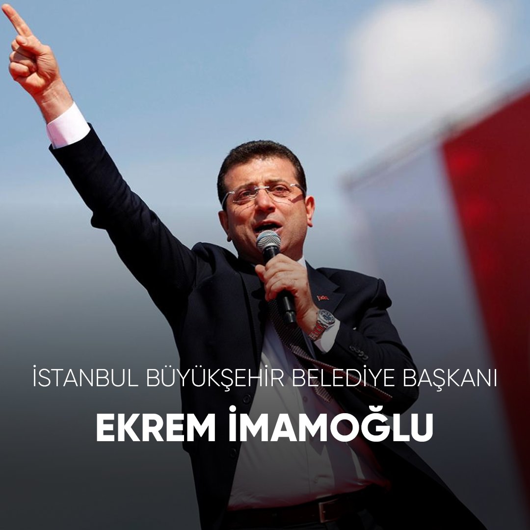 Ekrem İmamoğlu, yeniden İstanbul Büyükşehir Belediye Başkanı seçildi.