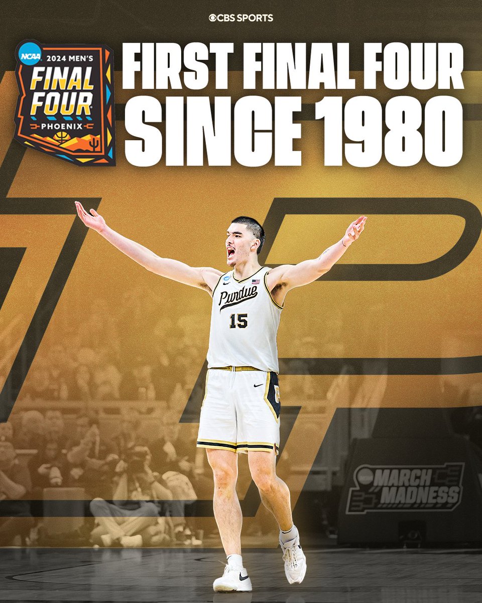 PURDUE IS HEADED TO THE FINAL FOUR