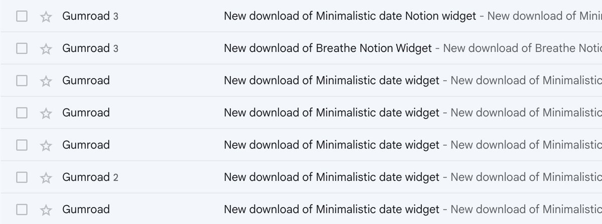 We love to see it💜

#notion #gumroad #widget