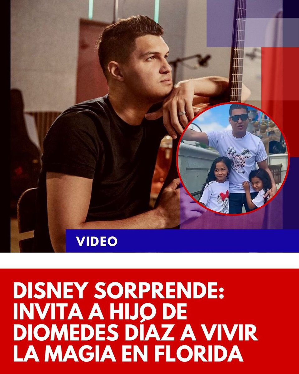 ¡Increíble! Disney invita al hijo de Diomedes Díaz a vivir una experiencia mágica en Florida 😮✨ diomedesdiaz.co/2024/03/eldaya…