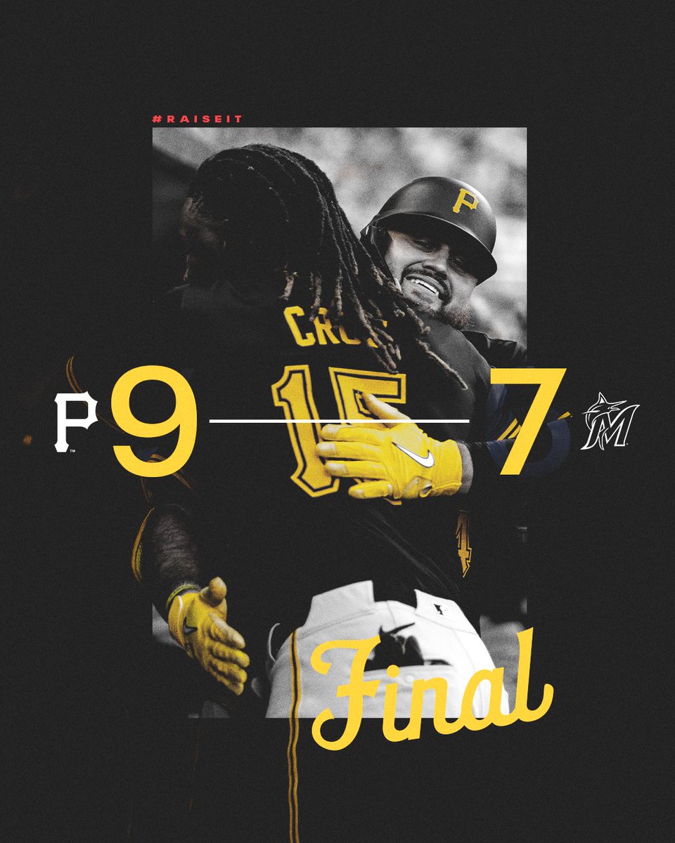 Pirates's tweet photo. A sweep start to the season 😎 

#RaiseIt 🏴‍☠️ https://t.co/nfJhGEWZD0