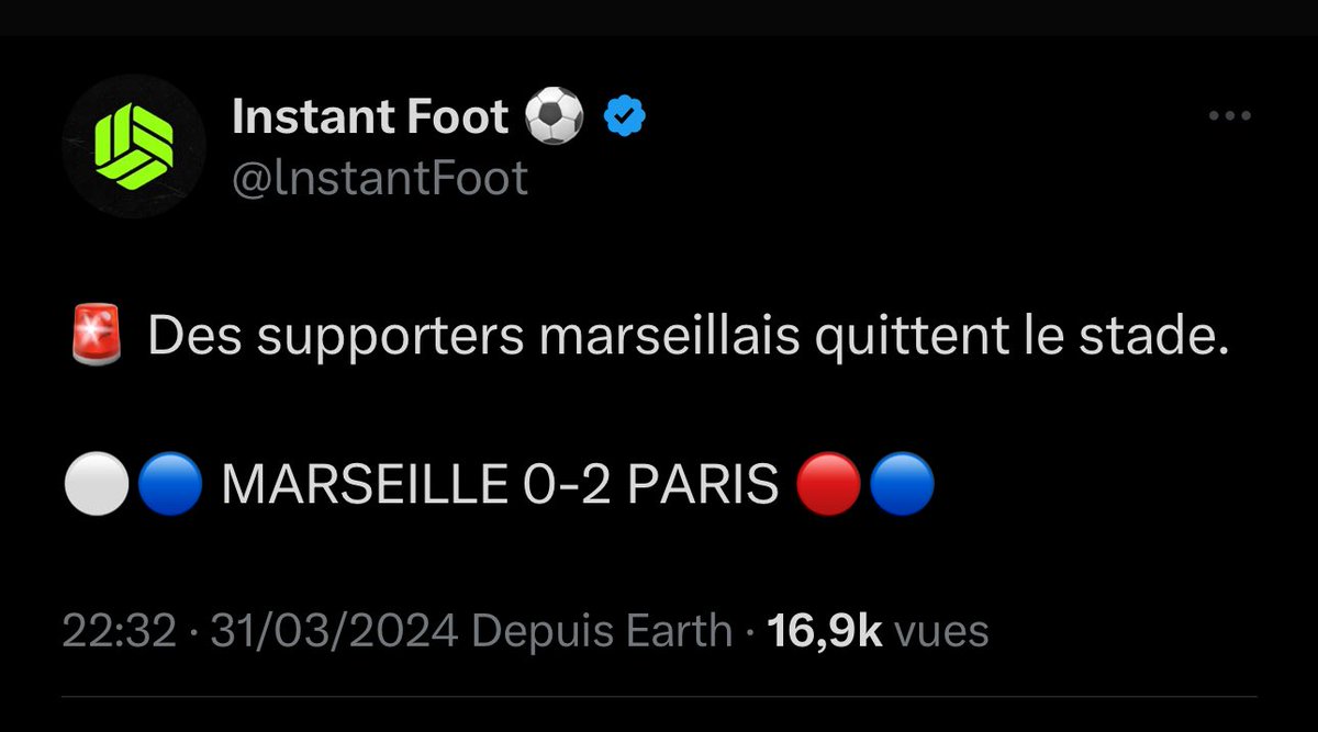 Vous l’attendiez ?? Bien évidemment qu’il est là LE CLASSIQUE en 4 temps 😭😂 jamais jamais on s’en lassera !! 
#OMPSG