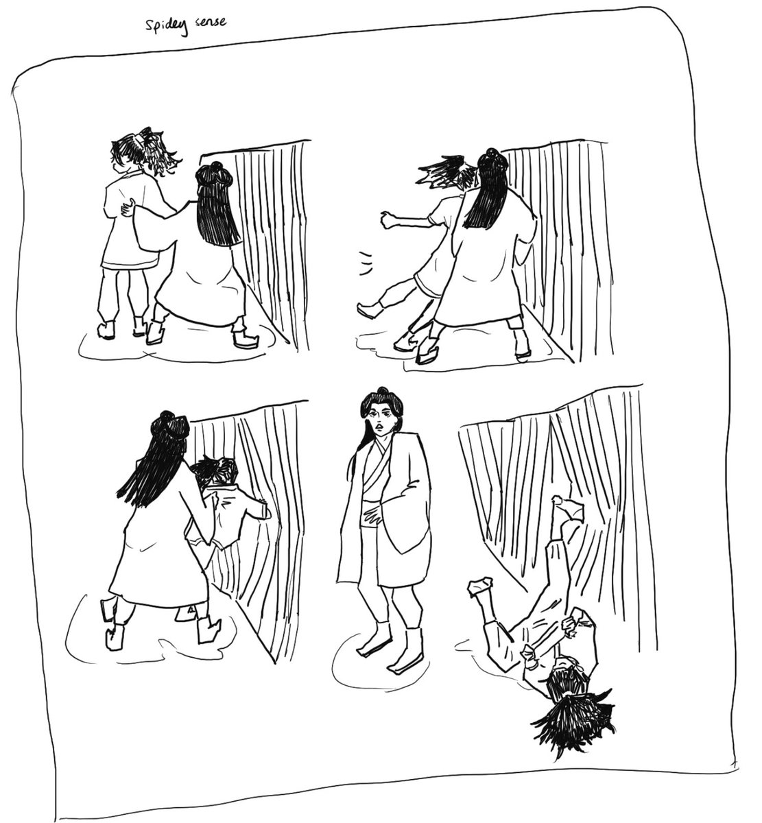 vitamincucumber's tweet photo. Shen Qingqiu used skill <protect the cub>
Luo Binghe takes [-4 dmg] https://t.co/0JyftiThAz