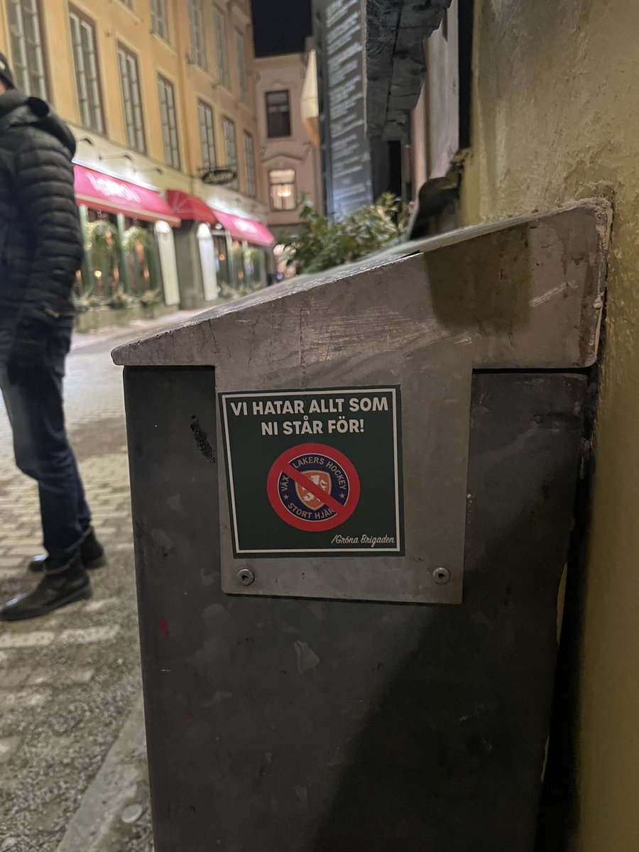 Stockholm, over and out.