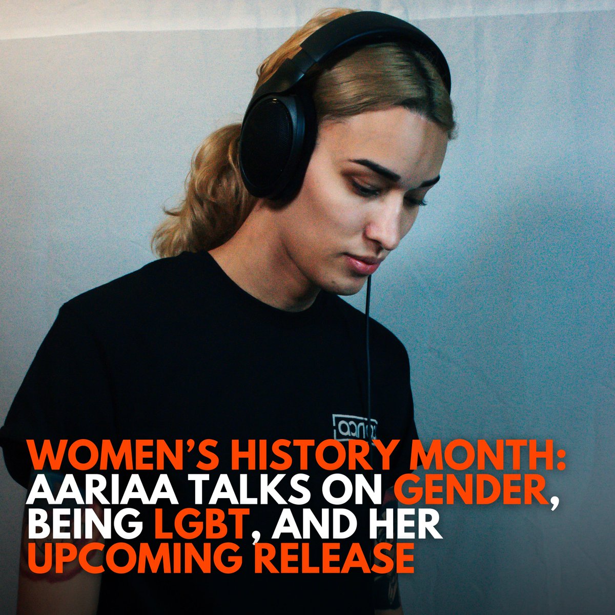 Celebrating the last day of women’s history month with @aariaamusic as she joins us to discuss being an LGBT woman in the industry, as well as her upcoming release. Link in bio for the full article 🔗