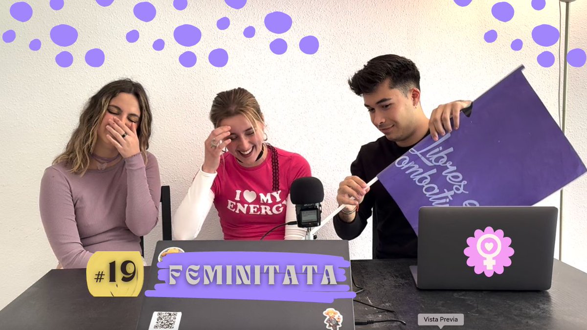 norayestata's tweet photo. Ana Arana y Jaydy Moreno, dos chicas 360°, nos dan su punto de vista y vivencias del Feminismo y muchas pero que muchas lecciones de vida. No te lo pierdas💜💜 #podcastespaña #feminismo #8m #mujeres
➥Instagram: @norayestata
➥Twitter: @norayestata
➥TikTok: @norayestata https://t.co/eYKQ1YvMh6