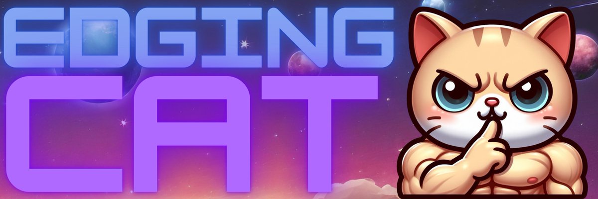 edgingcat_SOL's tweet photo. Edging Cat $EDGI is the next big memecoin! We are planning to do an LP burn in the next hour. #memcoin #edging #Catcoin #Crypto #cryptotrading #cat https://t.co/VGDuNkFnsh