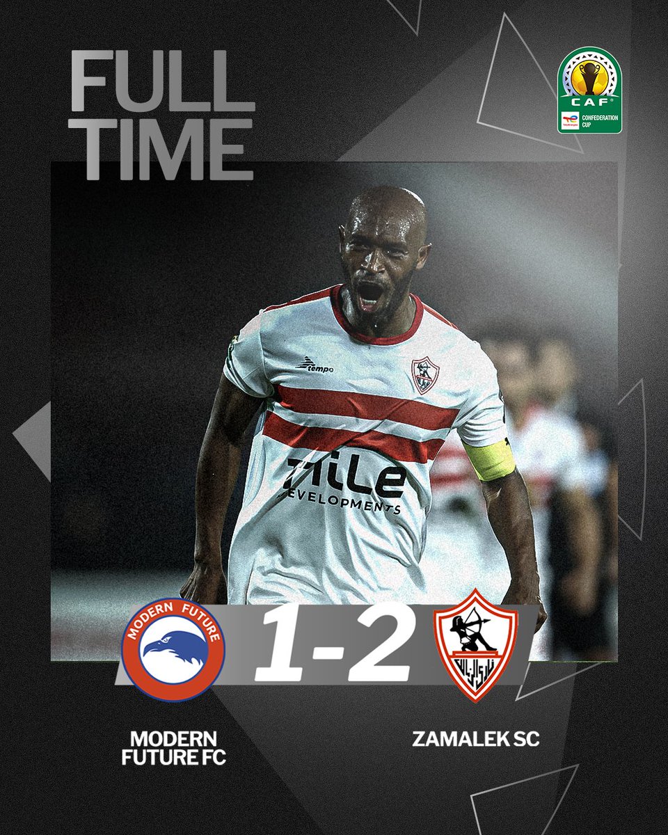 CAFCLCC's tweet photo. With two goals, Zamalek SC confirm a first-leg win. ✅
#TotalEnergiesCAFCC | #MFCZSC https://t.co/CHVc5231fd