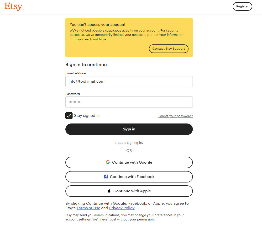 ToidyD's tweet photo. @Etsy I Need HELP!
My 1st request was from JAN 26 2024.
I have sent numerous support request to ETSY.
Anyone can help me with this? 
I can't believe this, we have been on Etsy since 2018
Thank You in advance.
info@ToidyMat.com
@Etsy @etsystatus @EtsySuccess https://t.co/5ZEkTWALoc