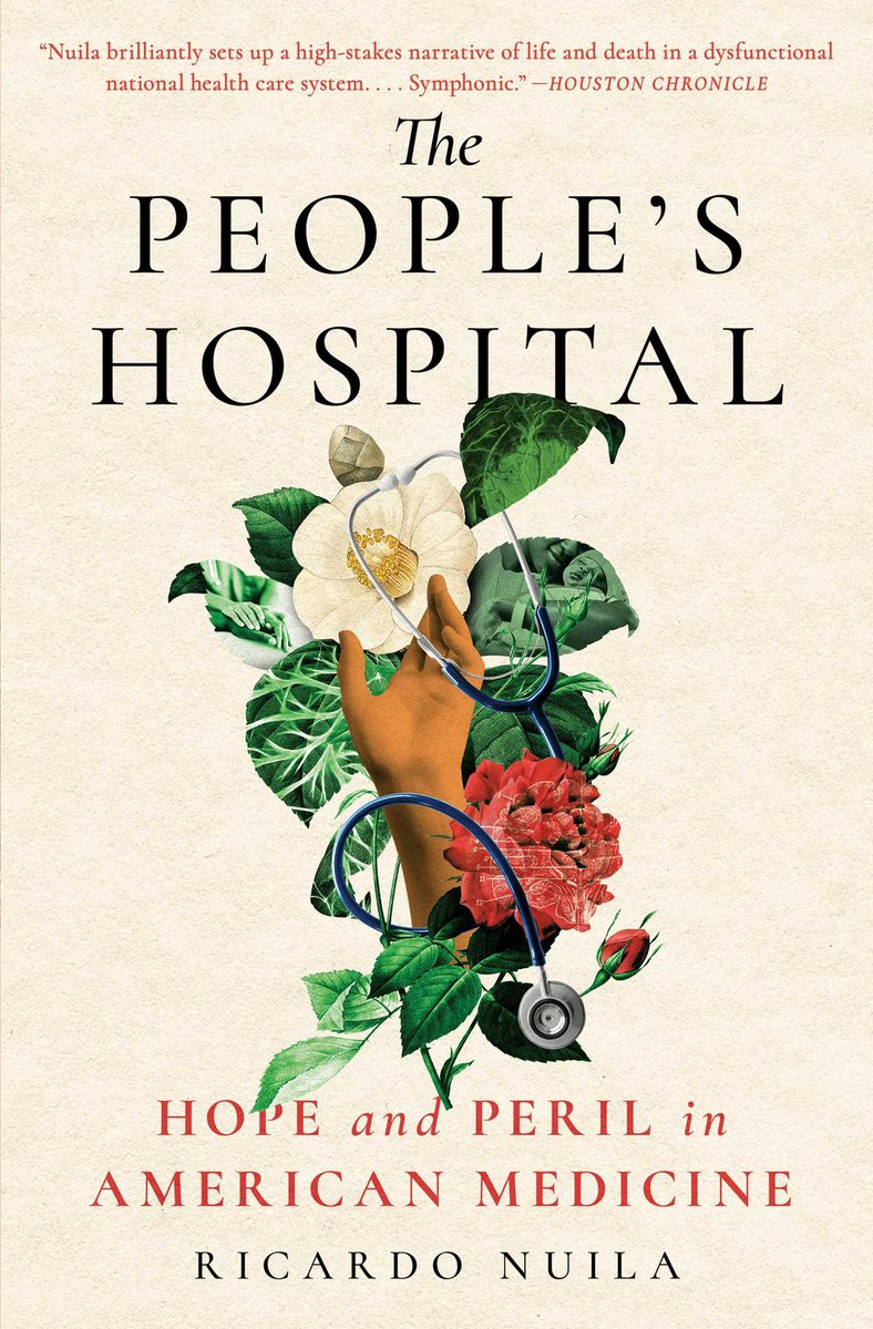 @uche_blackstock 
@oni_blackstock 
Have either of you read or listened to this book? So heartbreaking, informative, infuriating, and sometimes heartwarming. Our medical system truly is broken, but there are some bright spots of hope. Great read. #ThePeoplesHospital @riconuila