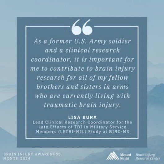 On the last day of #BrainInjuryAwarenessMonth, we express our appreciation and gratitude for our #TBI community 💙
