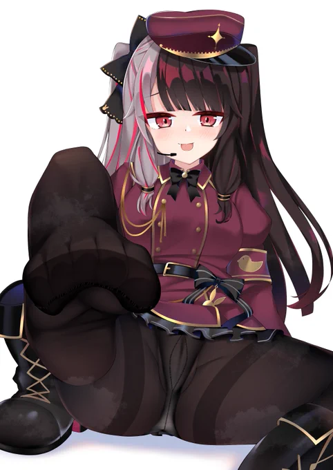 軍服yrmさん黒タイツ(差分あり) 