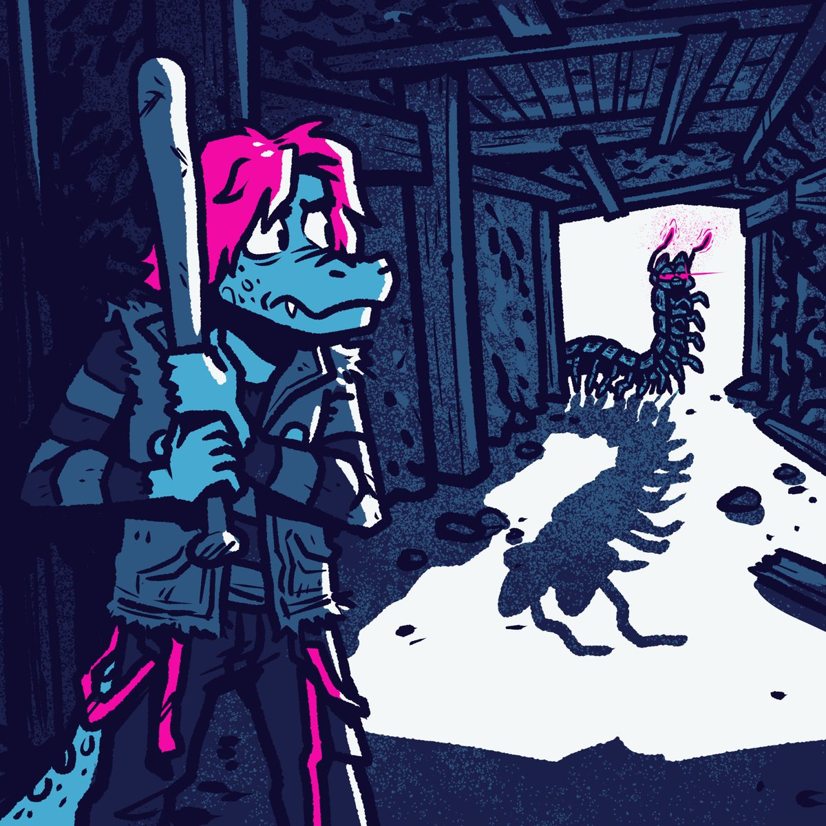 Simon makes Weirdogs! tweet media