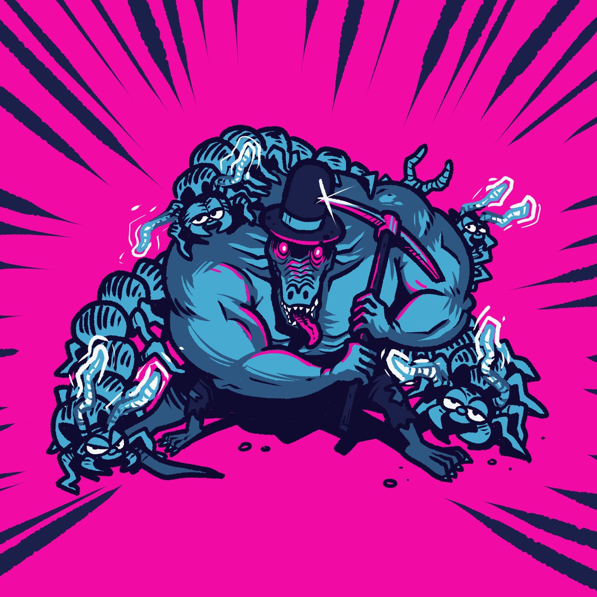 Simon makes Weirdogs! tweet media