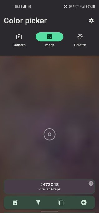 I found a purple looking color in my eye called Italian Grape. 💜💜💜💜 https://t.co/I2vs6zmYT6<a href="/tag/newprofilepic"class="tags"><span>#newprofilepic</span></a>